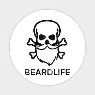 Skull and Beard Beardlife - Black Magnet